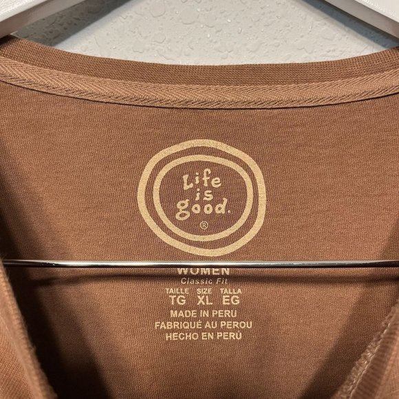 Life Is Good Women's Love Long Sleeve Tee Shirt XL - Picture 3 of 4